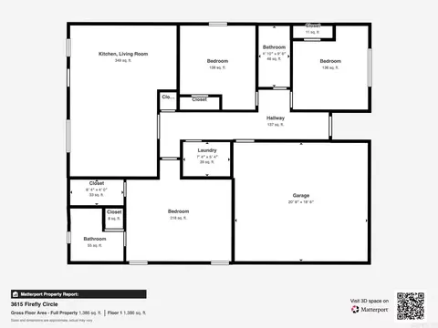 Floorplan - 3615 Firefly Cir, Conway, AR 72032 photo 1 of 1