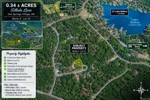 tbd Silleda Ln, Hot Springs, AR 71909