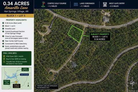 tbd Amarillo Ln, Hot Springs Village, AR 71909
