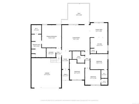 Floorplan - 114 Bobwhite Cv, Beebe, AR 72012 photo 1 of 1