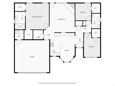 Floorplan - 1670 Nuthatch Cir, Conway, AR 72034 photo 1 of 1