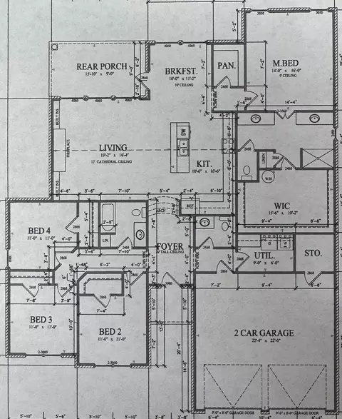 Floorplan - 524 Madeleine Cir, Austin, AR 72007 photo 1 of 1