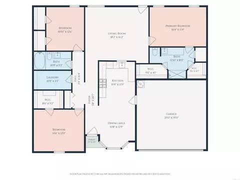 Floorplan - 315 Lamplighter Dr, Haskell, AR 72015 photo 1 of 1