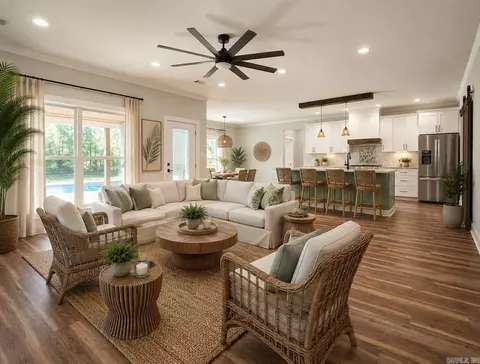 Living - 664 Hiram, Bauxite, AR 72011 photo 1 of 3