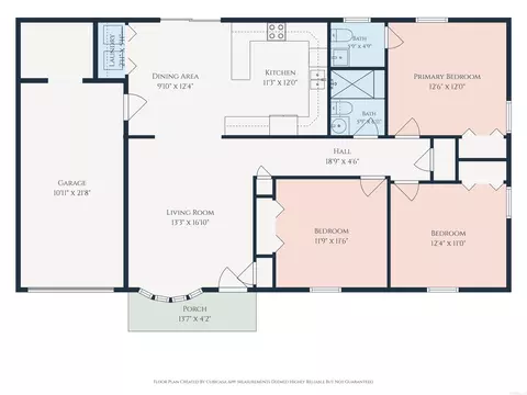 Floorplan - 1200 Chris Dr, Benton, AR 72015 photo 1 of 1