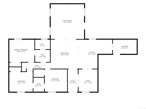 Floorplan - 25 Pleasant St, Cabot, AR 72023 photo 1 of 1