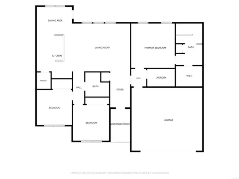 Floorplan - 125 Michael Dr, Beebe, AR 72012 photo 1 of 1