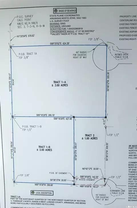 0 Cinnamon Ln Track 1-b, Cabot, AR 72023 photo 2