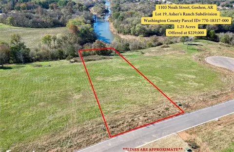 1103 Noah St, Goshen, AR 72703
