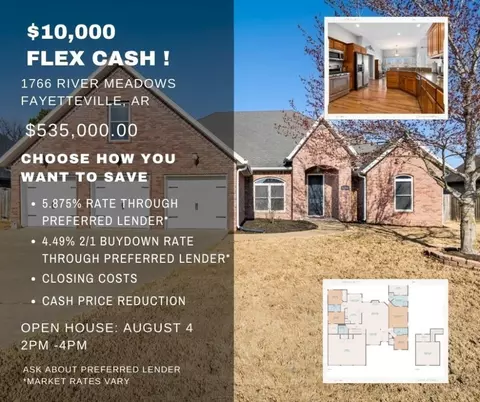 1766 River Meadows Dr, Fayetteville, AR 72701