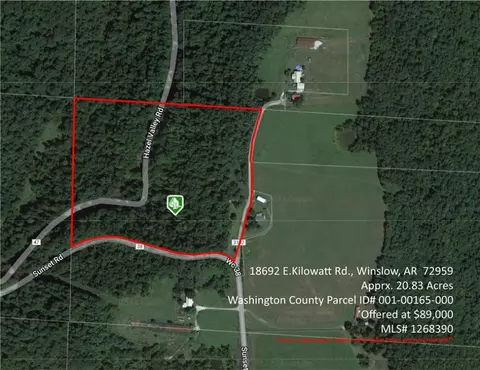 18692 E Kilowatt Rd, Winslow, AR 72959