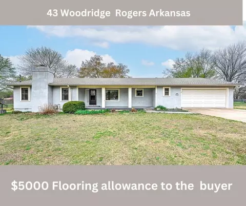 43 Woodridge Rd, Rogers, AR 72756