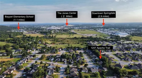 View/Area - 1247 Apache Trl, Springdale, AR 72764 photo 2 of 2