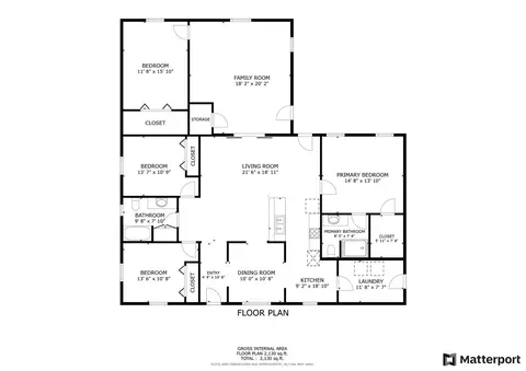Floorplan - 2122 Cedar Rd, Harrison, AR 72601 photo 3 of 3