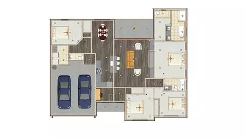 Floorplan - 7967 Range Ave, Springdale, AR 72762 photo 1 of 1