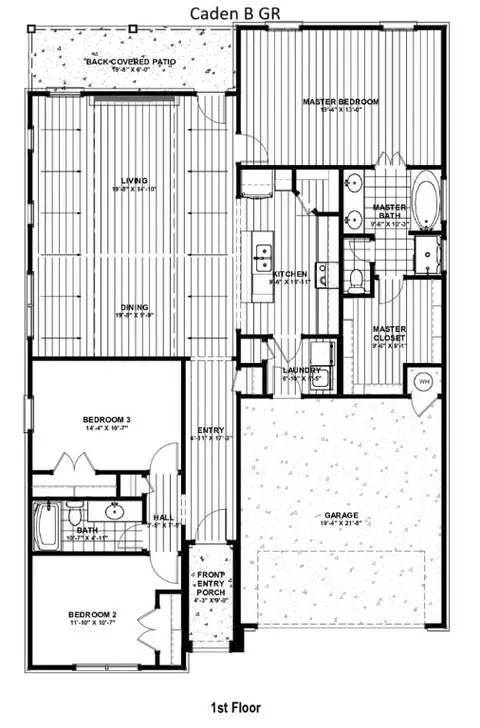 Floorplan - 3704 Tranquility St, Springdale, AR 72764 photo 1 of 1