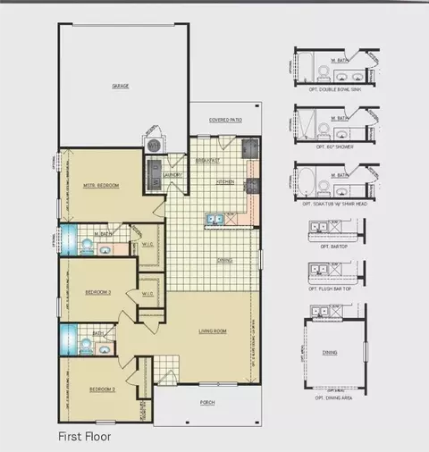 Floorplan - 3026 St Moritz Loop, Springdale, AR 72764 photo 1 of 1