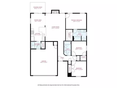 Floorplan - 421 Coconut Ln, Centerton, AR 72719 photo 1 of 1