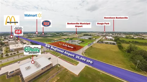 404 SW Regional Airport Blvd #LOT 3, Bentonville, AR 72713