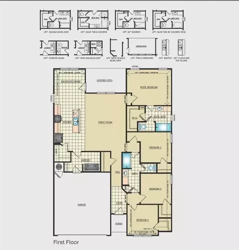 Floorplan - 3039 St Moritz Loop, Springdale, AR 72764 photo 2 of 2