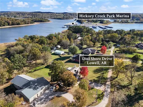 12161 Shore Dr, Lowell, AR 72745