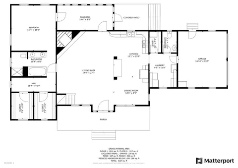 Floorplan - 4342 Harmon Rd, Harrison, AR 72601 photo 1 of 2