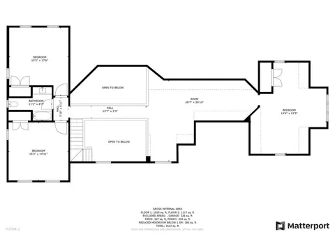 Floorplan - 4342 Harmon Rd, Harrison, AR 72601 photo 2 of 2