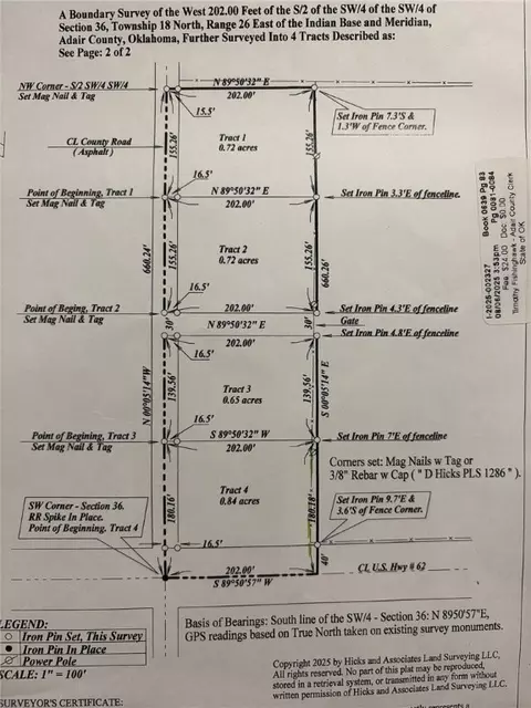 74956 South 4730 Road1, Westville, OK 74956