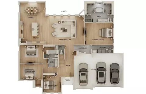 Floorplan - 1341 Greyback Ln, Centerton, AR 72719 photo 1 of 2
