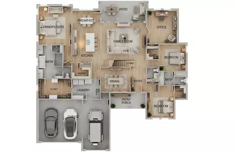 Floorplan - 1330 Greyback Ln, Centerton, AR 72719 photo 1 of 2