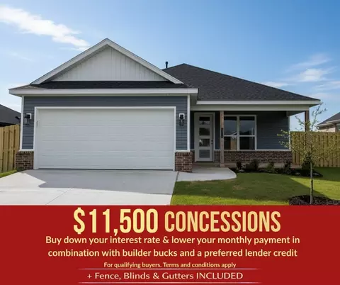 1816 Bugg St, Pea Ridge, AR 72751