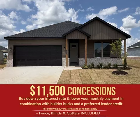 1814 Bugg St, Pea Ridge, AR 72751