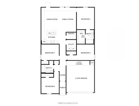 Floorplan - 1786 Ladawn Ave, Springdale, AR 72762 photo 1 of 1