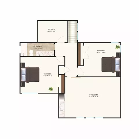 Floorplan - 949 Red Cedar Pl, Rogers, AR 72756 photo 2 of 2