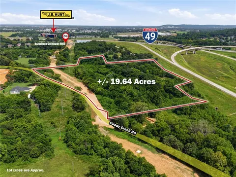 All Lots Puppy Creek Road, Lowell, AR 72745