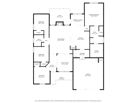 Floorplan - 4614 Hamlet St, Springdale, AR 72764 photo 1 of 1