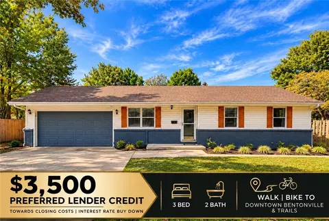 407 NW H St, Bentonville, AR 72712