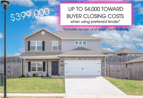 541 Woodcreek Loop, Lowell, AR 72745