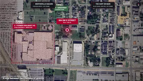 504 SW E St, Bentonville, AR 72712