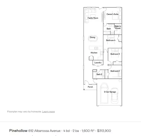 464 Beaunoir Ave, Lowell, AR 72745