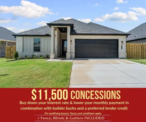 1805 Hagerty St, Pea Ridge, AR 72751