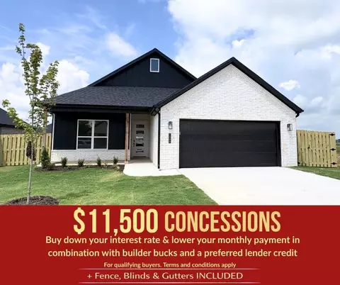 1809 Hagerty St, Pea Ridge, AR 72751