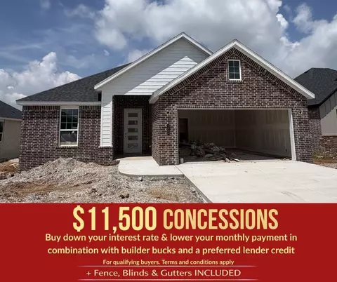 1805 Goldthorp St, Pea Ridge, AR 72751
