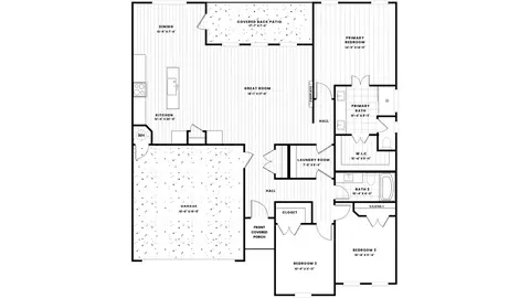 Floorplan - 2731 Meditation Loop, Springdale, AR 72764 photo 1 of 1