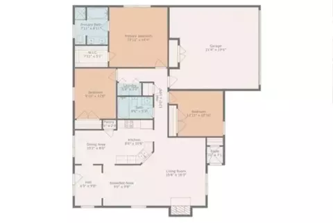 Floorplan - 9413 Bridgeford Cir, Fort Smith, AR 72908 photo 1 of 1