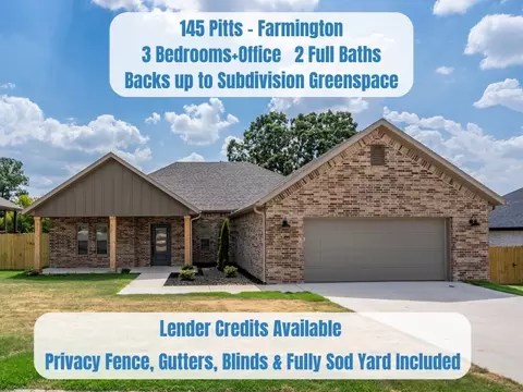 145 W Pitts St, Farmington, AR 72730