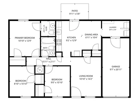 Floorplan - 10 N Crest St, West Fork, AR 72774 photo 1 of 1