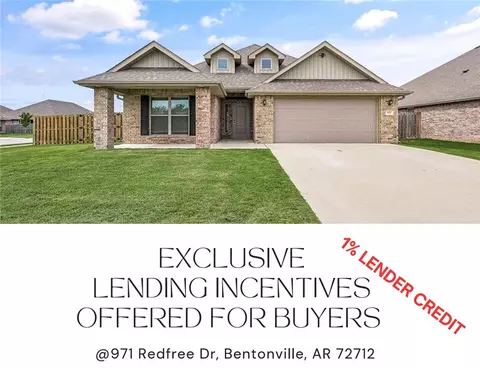 971 Redfree Dr, Bentonville, AR 72712
