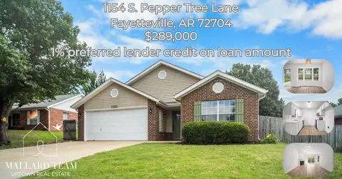 1154 S Pepper Tree Ln, Fayetteville, AR 72704