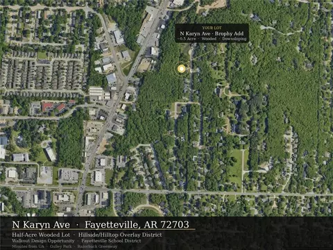 N Karyn Avenue, Fayetteville, AR 72703